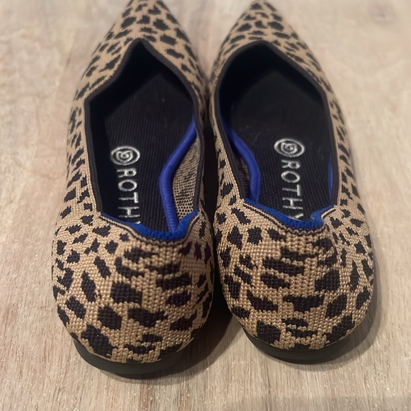 Rothy’s the point Animal print Cheetah shoes size 6 - Picture 3 of 4